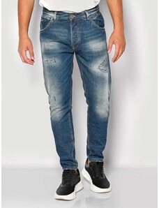 Ανδρικό Παντελόνι Τζιν με σκισίματα Brokers Jeans 23513-155-30 ΣKOYPO MΠΛE