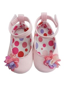 Papulin Παπούτσια Αγκαλιάς σε Ροζ Χρώμα για Κορίτσι 183-5240