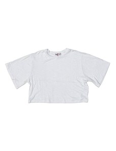 Melin Rose Mπλούζα Crop Top Λευκή για Κορίτσια MRS22-0251