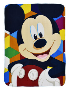 Disney Κουβέρτα Φλις για Αγόρια με τον Mickey 100cmX140cm D07206WR