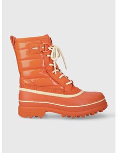 Μπότες χιονιού Sorel CARIBOU ROYAL WP χρώμα: πορτοκαλί, 2055871