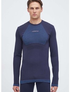 Λειτουργικό μακρυμάνικο πουκάμισο LA Sportiva Synth Light χρώμα: ναυτικό μπλε