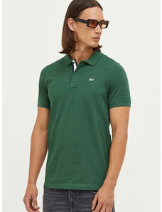 TOMMY HILFIGER Tommy Jeans ανδρικό polo collegiate green DM0DM15940-L2M