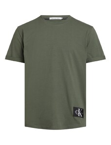 Ανδρικό T-shirt με κοντό μανίκι Calvin Klein j30j323482 λαδί