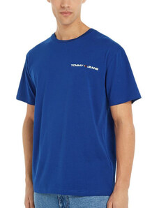 TOMMY HILFIGER Tommy Jeans ανδρικό t-shirt blue DM0DM16878-C87