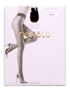 Oroblu γυναικείο καλσόν ανθρακί singapour sensuel 20den