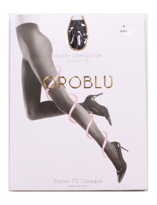 Oroblu γυναικείο καλσόν μαύρο repos 70 opaque