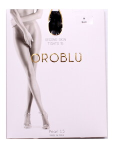 Oroblu γυναικείο καλσόν μαύρο pearl 15den