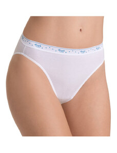 Sloggi γυναικείο εσώρουχο λευκό 100 tai cotton comfort fit 10198073 03