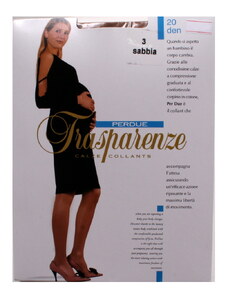 TRASPARENZE Transparenze Γυναικείο Καλσόν Εγκυμοσύνης Μπεζ 20DEN PERDUE