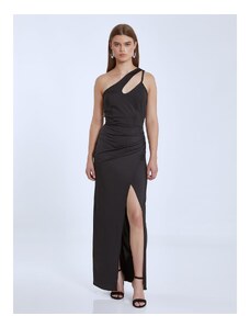 Celestino Maxi φόρεμα με έναν ώμο μαυρο για Γυναίκα