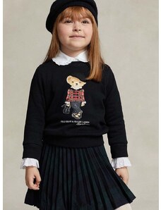 Παιδική μπλούζα Polo Ralph Lauren χρώμα: μαύρο