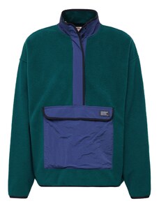 LEVI'S  Πουλόβερ 'Polar Fleece Mock Neck Sweatshirt' σκούρο μπλε / σκούρο πράσινο / μαύρο