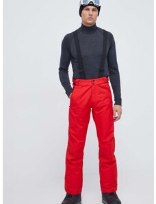 Παντελόνι σκι Rossignol χρώμα: κόκκινο
