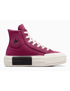 Πάνινα παπούτσια Converse Chuck Taylor All Star Cruise χρώμα: μοβ, A05714C