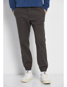 FUNKY BUDDHA Relaxed fit chino παντελόνι σε micro ζακάρ ύφανση (dobby)