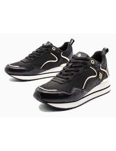 US POLO ASSN Sneaker LAYLA001WG-BLK Μαύρο