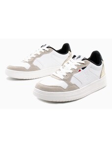 US POLO ASSN Sneaker KOSMO002-WHI-GOL01 Λευκό