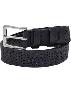 Urban Classics Accessoires Perforated synthetic leather strap black