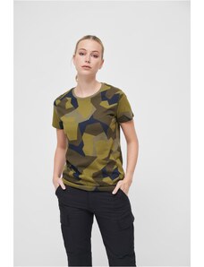 Brandit Women's T-shirt in Swedish camouflage