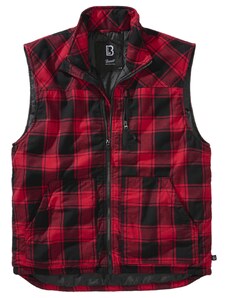 Brandit Wooden vest red/black