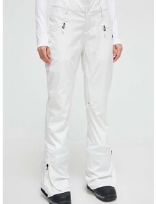 Παντελόνι Burton Marcy High Rise χρώμα: άσπρο