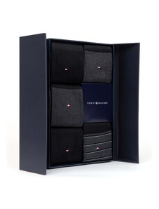 Tommy hilfiger ανδρική κάλτσα μαύρη x5 gift box 701224442-002