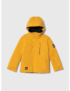 Παιδικό μπουφάν για σκι Quiksilver MISSION SOLID SNJT χρώμα: κίτρινο