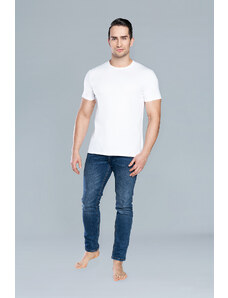 Italian Fashion T-shirt Ikar with short sleeves - white