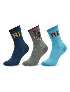 Γυναικείο Set Δώρου Κάλτσες Polo Ralph Lauren 3 Ζευγάρια - Pf Bear Gb