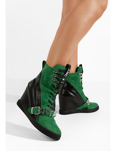 Zapatos Sneakers με πλατφόρμα Candy πρασινο