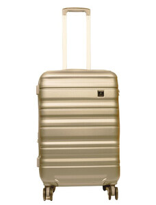 Βαλίτσα μεσαία 70+12 Λίτρα σαμπανί polycarbonate με 4 ρόδες Airplus A3FMZ90 - 22751-8-33