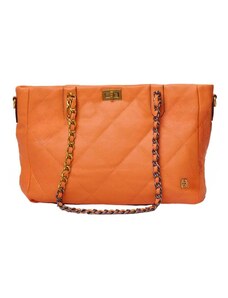 Bag to bag Τσάντα ώμου με αλυσίδα-SQ-10402 - Πορτοκαλί Πορτοκαλί