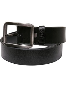 Urban Classics Accessoires Base strap with thorn buckle made of synthetic leather black