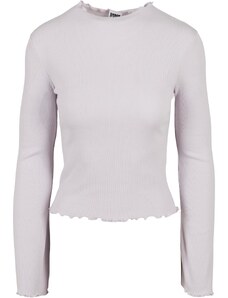 UC Ladies Women's soft lilac long-sleeved turtleneck