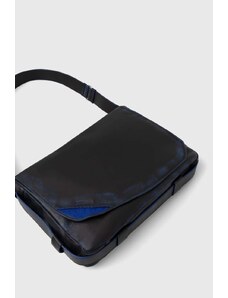 Δερμάτινη τσάντα Ader Error Vlead Messenger Bag χρώμα: μαύρο, BMADFWBA1101 F3BMADFWBA1101