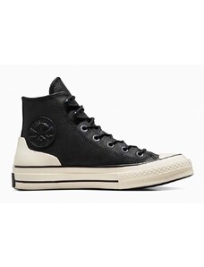 Δερμάτινα ελαφριά παπούτσια Converse Chuck 70 χρώμα: μαύρο, A05695C F3A05695C