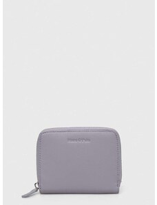 Δερμάτινο πορτοφόλι Marc O'Polo γυναικεία, χρώμα: μοβ