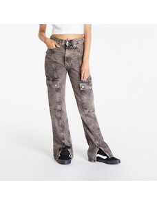 Γυναικεία παντελόνια Calvin Klein Jeans Authentic Bootcut Ca Brown