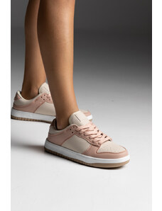 LOVEFASHIONPOINT Sneaker Γυναικεία Ροζ Δερματίνη