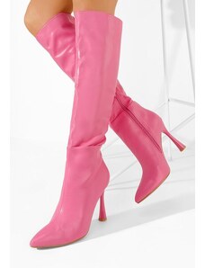Zapatos Μπότες με λεπτό τακούνι Freyja ροζ