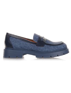 Modati Denim Chunky Loafers ΚΩΔ: K237-BLUE