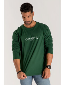 UnitedKind Omerta, Long Sleeve Μπλούζα σε πράσινο χρώμα