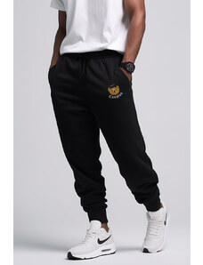 UnitedKind Compton Gang Teddy, Παντελόνι Φόρμας σε μαύρο χρώμα