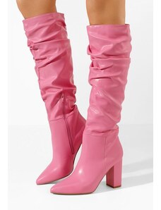 Zapatos Μπότες με χοντρό τακούνι Marquee ροζ