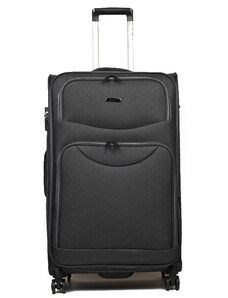 Μεγάλη βαλίτσα από γκρί ύφασμα Airplus με 4 ρόδες SV6ZY88 - 28563-07