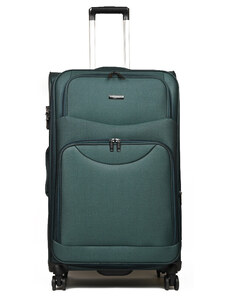 Μεγάλη βαλίτσα από πράσινο ύφασμα Airplus με 4 ρόδες 5CXYQ89 - 28563-25
