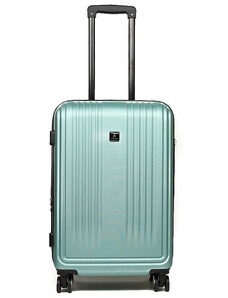 Μεσαία βαλίτσα πράσινο Polycarbonate Airplus με τέσσερις ρόδες 23LXQ84 - 28572-31