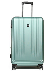 Μεγάλη βαλίτσα πράσινο Polycarbonate Airplus με τέσσερις ρόδες 9YW3Q71 - 28573-31