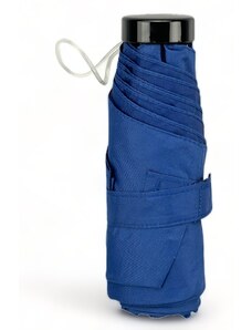 Trend Ομπρέλα Βροχής Super Mini σπαστή χειροκίνητη 0263-02-Μπλε